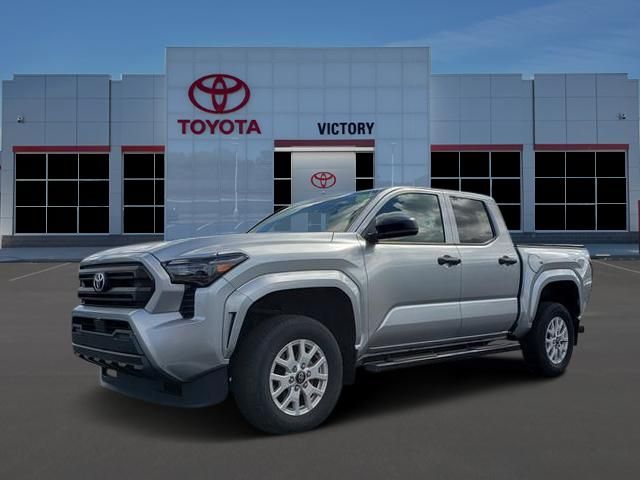 Celestial Silver Metallic 2024 Toyota Tacoma Pickup Truck Four-Wheel Drive 8-Speed Automatic