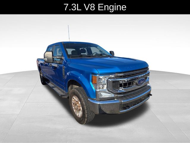 Blue Metallic 2020 Ford F-250 Super Duty Pickup Truck Four-Wheel Drive Automatic