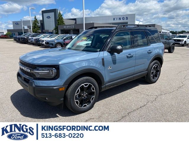 Blue (Azure Gray Metallic) 2025 Ford Bronco Sport Outer Banks AWD SUV / Crossover All-Wheel Drive 8-Speed Automatic