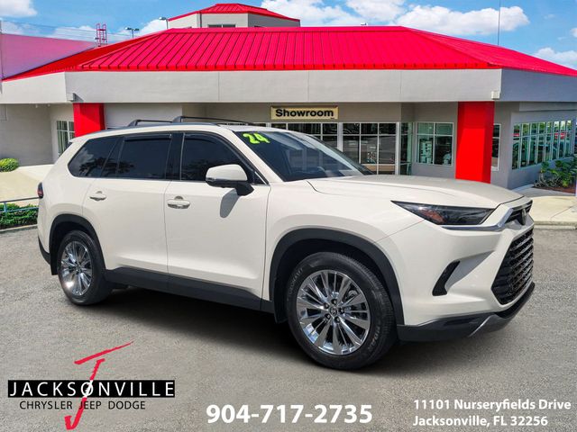 Cream 2024 Toyota Grand Highlander SUV / Crossover All-Wheel Drive 8-Speed Automatic