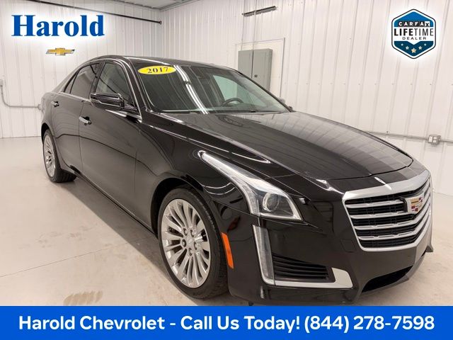 Black Raven 2017 Cadillac CTS Sedan All-Wheel Drive 8-Speed Automatic