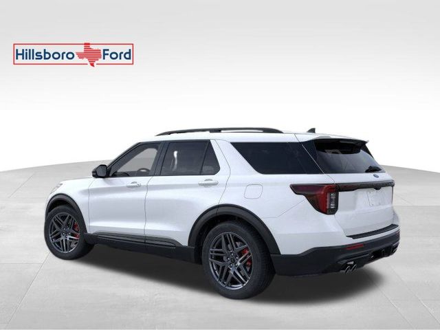 2025 White Ford Explorer ST 4X4 SUV