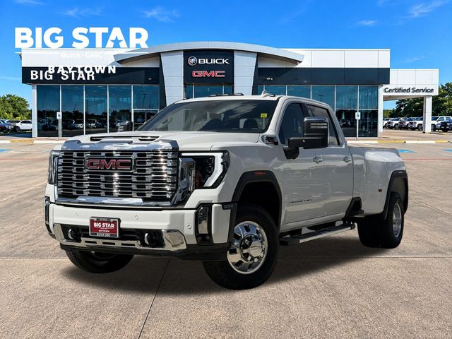 2025 GMC Sierra 3500HD Denali White at Big Star Buick GMC