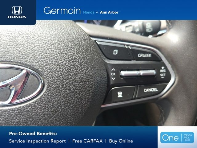 Used 2020 Shimmering Silver Pearl Hyundai SEL image 20