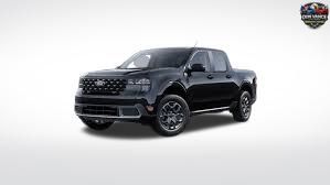 Shadow Black 2025 Ford Maverick XL SuperCrew FWD Pickup Truck Front-Wheel Drive Continuously Variable Transmission