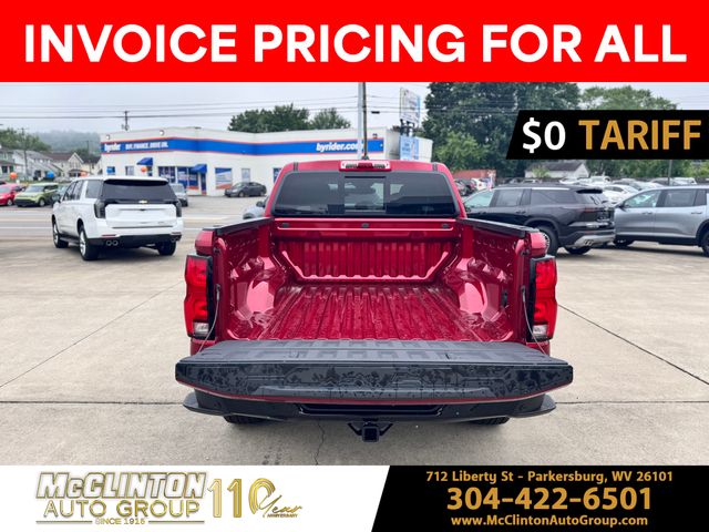 2025 Radiant Red Tintcoat Chevrolet Colorado Z71 4X4 Truck