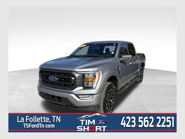 Iconic Silver Metallic 2023 Ford F-150 Pickup Truck Four-Wheel Drive Automatic