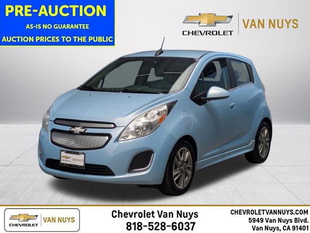 Electric Blue 2015 Chevrolet Spark EV Hatchback Front-Wheel Drive 1-Speed Automatic
