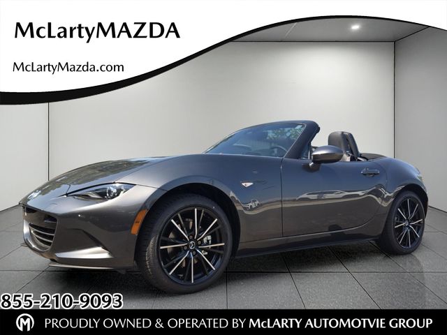 Machine Gray Metallic 2026 Mazda MX-5 Miata Convertible Rear-Wheel Drive 6-Speed Manual