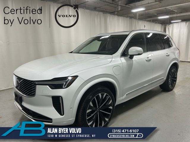 Crystal White Metallic 2025 Volvo XC90 SUV / Crossover All-Wheel Drive Automatic