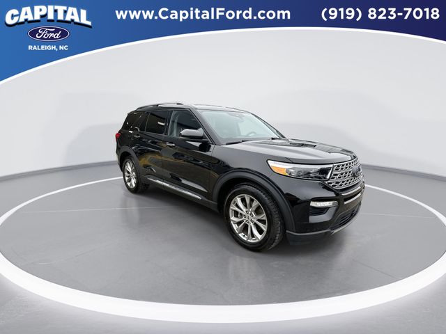 Certified 2023 Ford Explorer Limited with VIN 1FMSK7FH3PGA24850 for sale in Raleigh, NC