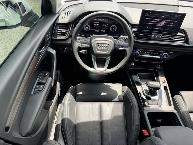 2023 Audi Q5 45 S line Prestige White at Genesis of Spring