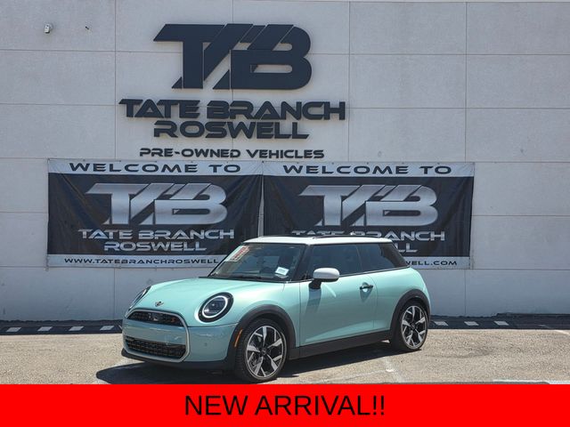 Green Metallic 2025 MINI Cooper Hatchback Front-Wheel Drive 7-Speed Automatic