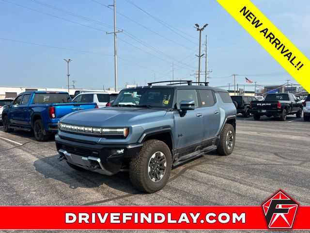 Blue 2024 GMC Hummer EV SUV SUV / Crossover All-Wheel Drive 1-Speed Automatic