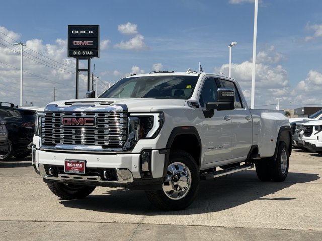 2025 GMC Sierra 3500HD Denali White at Big Star Buick GMC