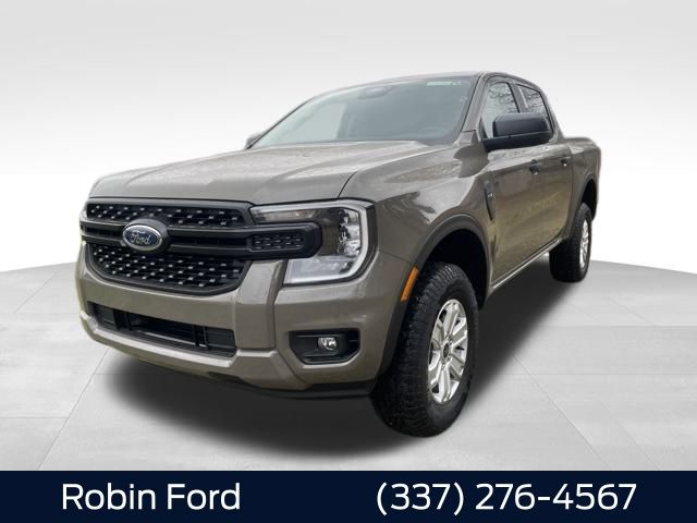Marsh Gray 2025 Ford Ranger XL SuperCrew RWD Pickup Truck 4X2 Automatic