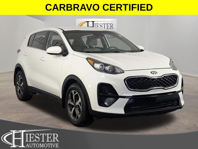 Clear White 2020 Kia Sportage SUV / Crossover Front-Wheel Drive 6-Speed Automatic Overdrive