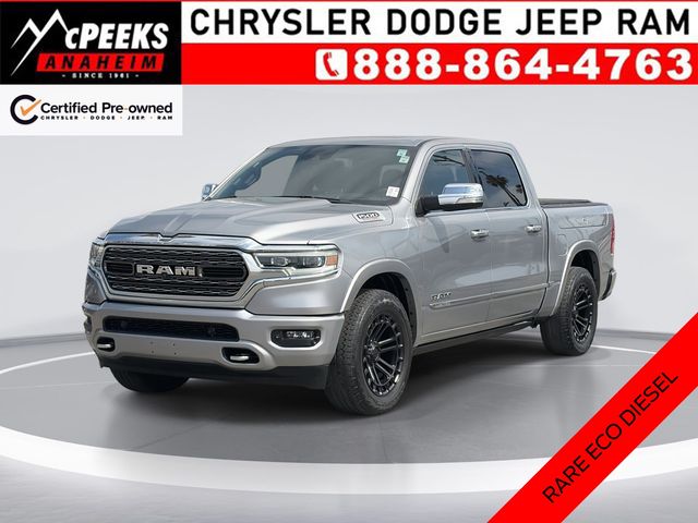 Billet Silver Metallic Clearcoat 2021 RAM 1500 Pickup Truck Four-Wheel Drive 8-Speed Automatic