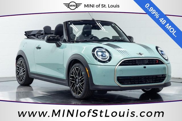 Ocean Wave Green Metallic 2026 MINI Cooper Convertible Front-Wheel Drive 7-Speed Automatic