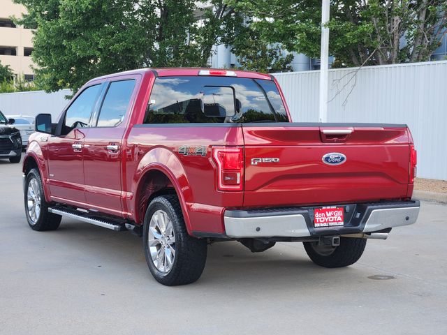 2017 Ford F-150 Lariat Red at Bravo Nissan