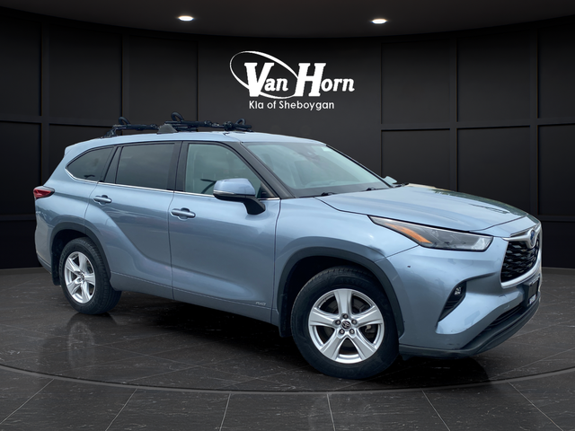 Moon Dust 2022 Toyota Highlander Hybrid SUV / Crossover All-Wheel Drive Continuously Variable Transmission