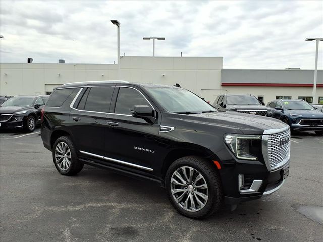 Onyx Black 2021 GMC Yukon Denali 4WD SUV / Crossover Four-Wheel Drive
