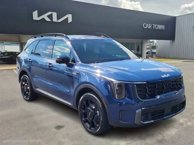Midnight Lake Blue 2024 Kia Sorento SUV / Crossover All-Wheel Drive 8-Speed Dual Clutch