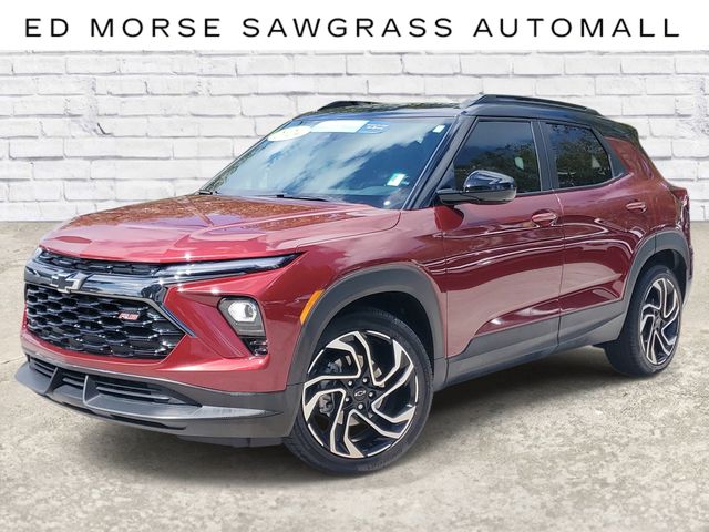 Red (Crimson Metallic) 2024 Chevrolet Trailblazer RS FWD SUV / Crossover Front-Wheel Drive Continuously Variable Transmission