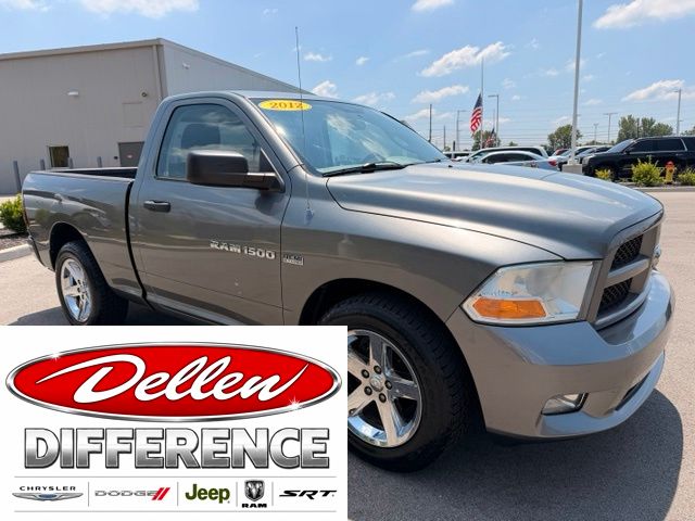 Mineral Gray Metallic Clearcoat 2012 RAM 1500 Pickup Truck 4X2 6-Speed Automatic