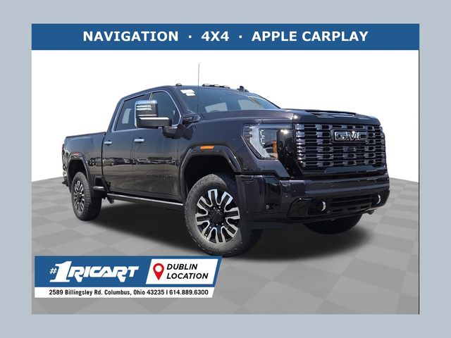 Titanium Rush Metallic 2026 GMC Sierra 2500HD Denali Ultimate Crew Cab 4WD Pickup Truck Four-Wheel Drive Automatic