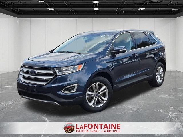 Blue 2017 Ford Edge SUV / Crossover All-Wheel Drive 6-Speed Automatic