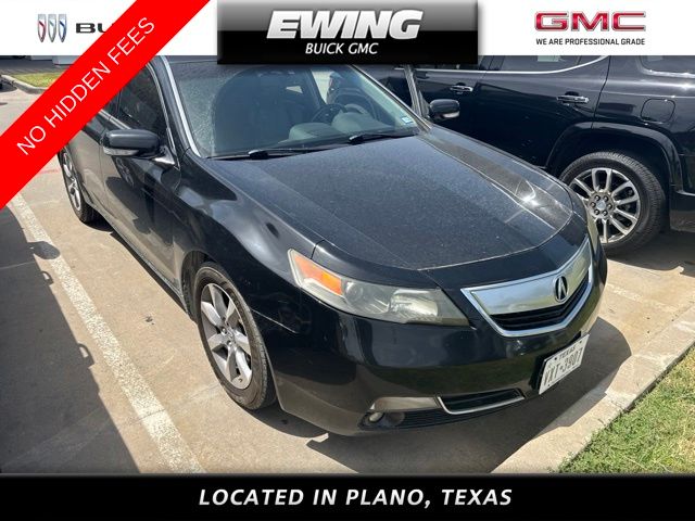 Crystal Black Pearl 2012 Acura TL Sedan Front-Wheel Drive 6-Speed Automatic