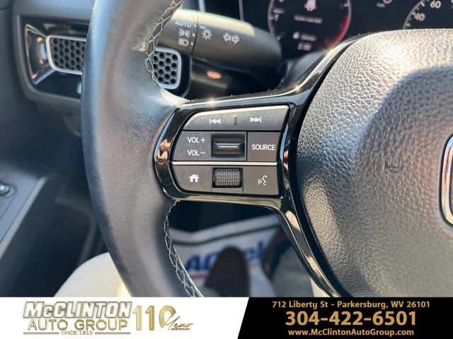 2024 Smokey Mauve Pearl Honda Civic EX-L FWD Hatchback