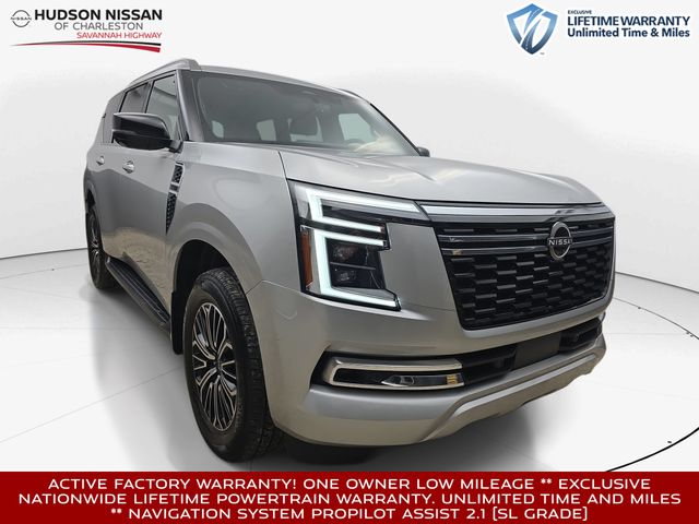 Brilliant Silver Metallic 2025 Nissan Armada SUV / Crossover 4X2 9-Speed Automatic