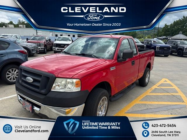 Red 2008 Ford F-150 Pickup Truck 4X2 4-Speed Automatic Overdrive