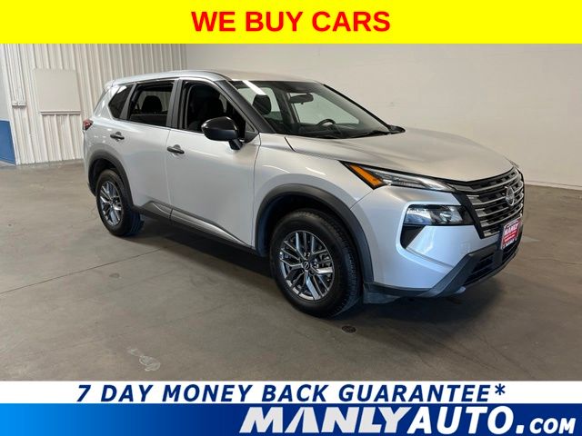 Brilliant Silver Metallic 2024 Nissan Rogue SUV / Crossover All-Wheel Drive Continuously Variable Transmission