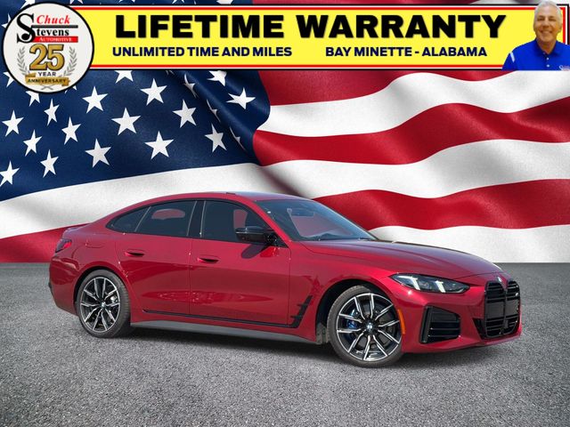 Red Metallic 2025 BMW 4 Series Sedan Rear-Wheel Drive 8-Speed Automatic