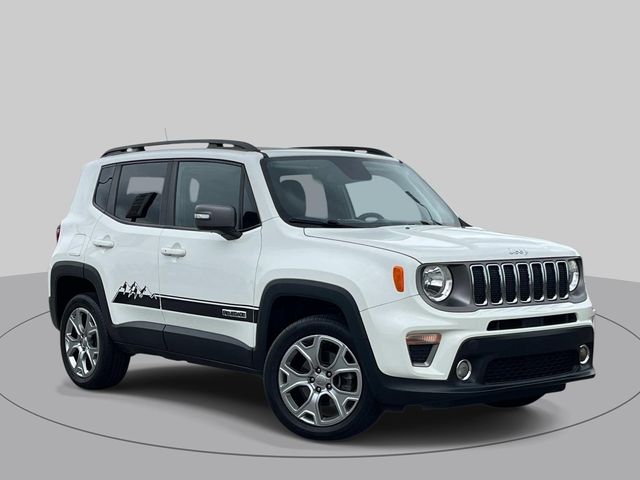 Alpine White Clearcoat 2020 Jeep Renegade SUV / Crossover Four-Wheel Drive 9-Speed Automatic