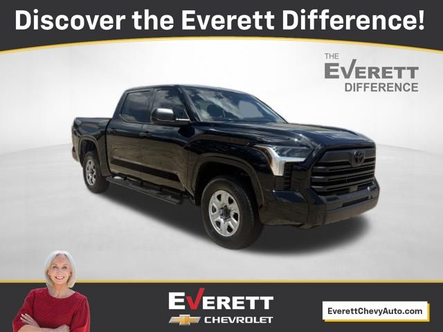 Midnight Black Metallic 2025 Toyota Tundra Pickup Truck Four-Wheel Drive Automatic
