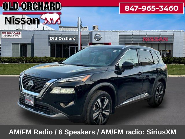 Super Black 2023 Nissan Rogue SUV / Crossover Front-Wheel Drive Continuously Variable Transmission