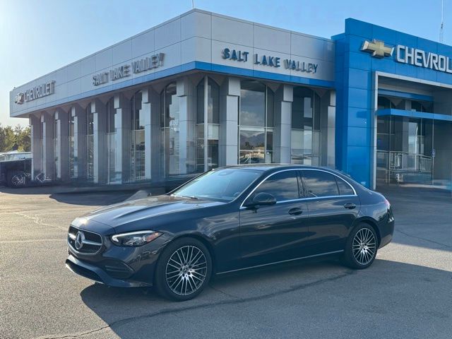 Gray 2024 Mercedes-Benz C-Class C 300 4MATIC Sedan All-Wheel Drive 9-Speed Automatic