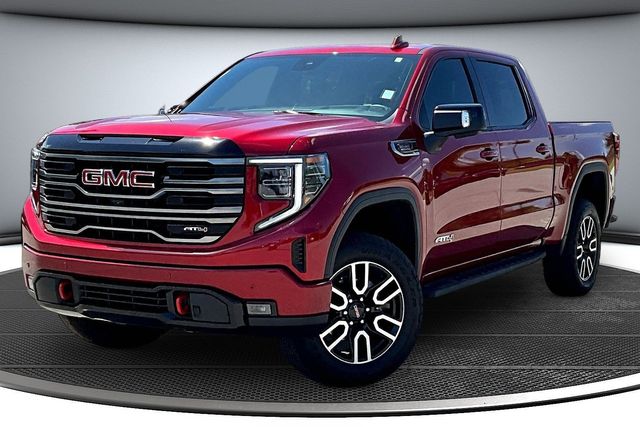 Volcanic Red Tintcoat 2025 GMC Sierra 1500 AT4 Crew Cab 4WD Pickup Truck Four-Wheel Drive Automatic