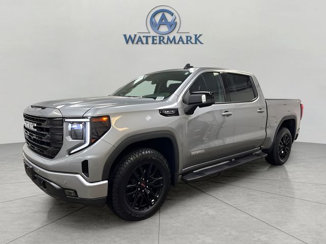 Sterling Metallic 2025 GMC Sierra 1500 Elevation Crew Cab 4WD Pickup Truck Four-Wheel Drive Automatic