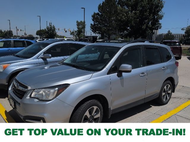 Ice Silver Metallic 2018 Subaru Forester SUV / Crossover All-Wheel Drive Continuously Variable Transmission