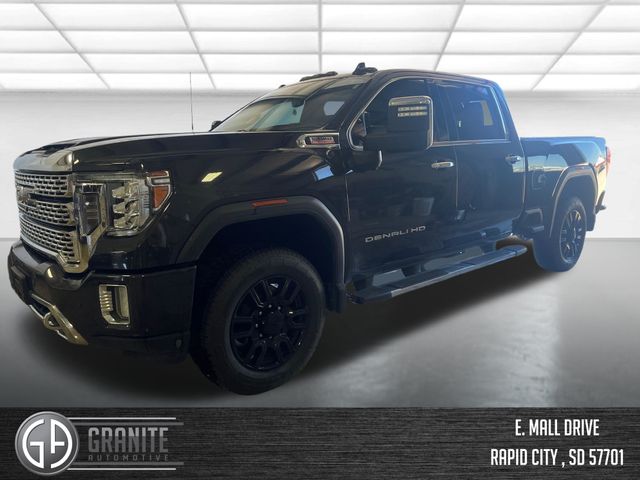 Black 2020 GMC Sierra 2500HD Pickup Truck Four-Wheel Drive Automatic