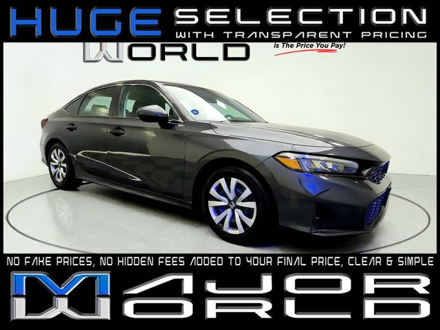 2025 Honda Civic LX FWD