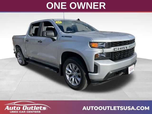 2021 Chevrolet Silverado 1500 Custom Crew Cab 4WD