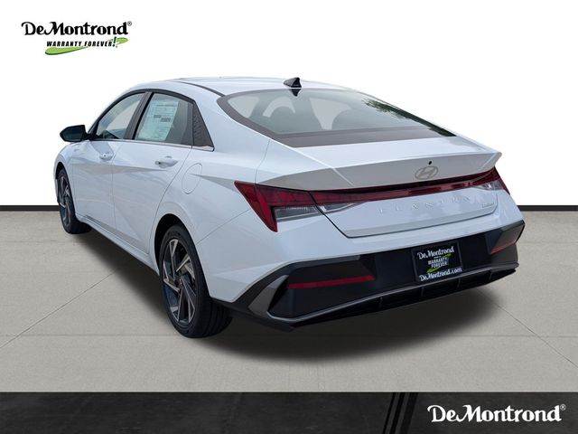 2026 Hyundai Elantra Limited White at DeMontrond Gulf Freeway