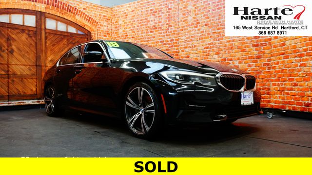 Jet Black 2019 BMW 3 Series 330i xDrive Sedan AWD Sedan All-Wheel Drive 8-Speed Automatic