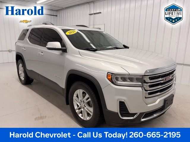 Quicksilver Metallic 2020 GMC Acadia SUV / Crossover Four-Wheel Drive 9-Speed Automatic